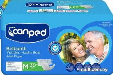 Подгузники для взрослых Canped Aio Seco (M, 30 шт)