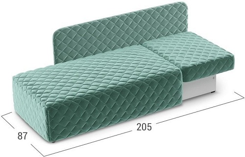 Угловой диван Moon Trade Марсель 087 002689 (правый, зеленый)