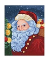 Алмазная мозаика Wizardi Санта клаус 2WD2463