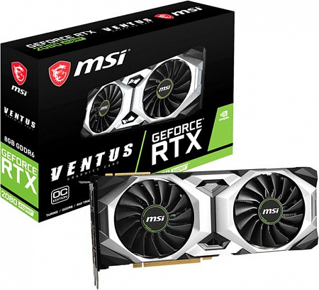 Видеокарта MSI GeForce RTX 2080 Super Ventus OC 8GB GDDR6