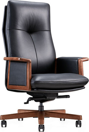 Кресло Norden Vivaldi Black A 2262 black (кожа/черный)