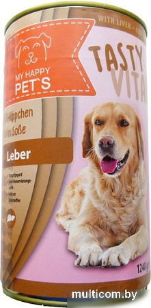 My Happy Pets Tasty Vital с печенью 1.24 кг