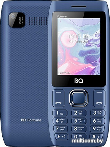 Мобильный телефон BQ-Mobile BQ-2450 Fortune (синий)