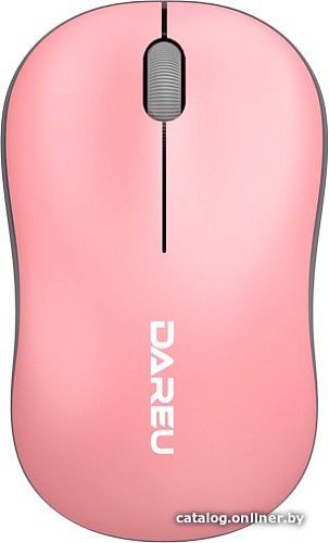 Мышь Dareu LM106G (розовый/серый)