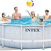 Каркасный бассейн Intex Prism Frame Chevron 26746 (488х122)