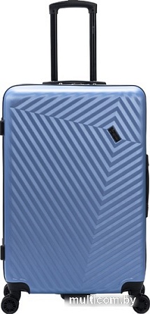 Чемодан-спиннер Torber T1919L 77 см (синий)