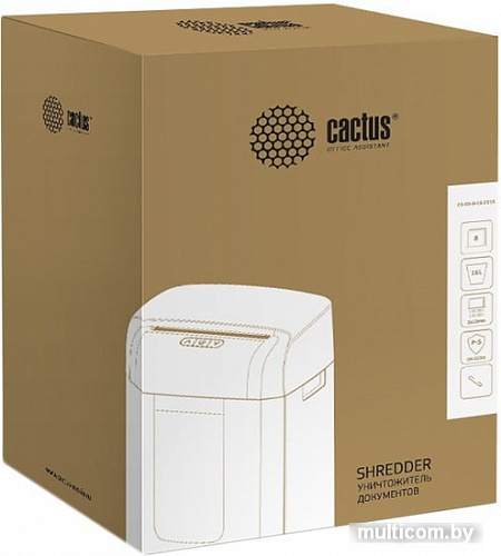 Шредер CACTUS CS-SH-8-16-2X15