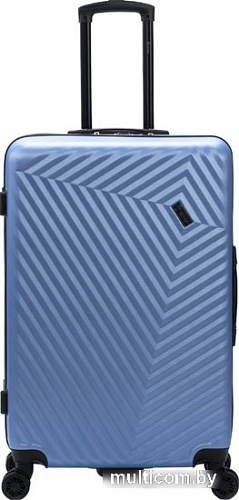 Чемодан-спиннер Torber T1919L 77 см (синий)