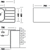 Кухонная мойка Ukinox Гранд GRM780.480-GT6K 2L