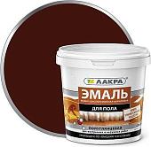 Эмаль Лакра Акриловая для пола 900 г (красно-коричневый)