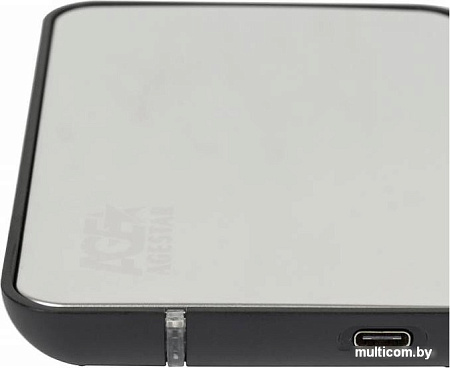 Бокс для жесткого диска AgeStar 31UB2A8C Silver