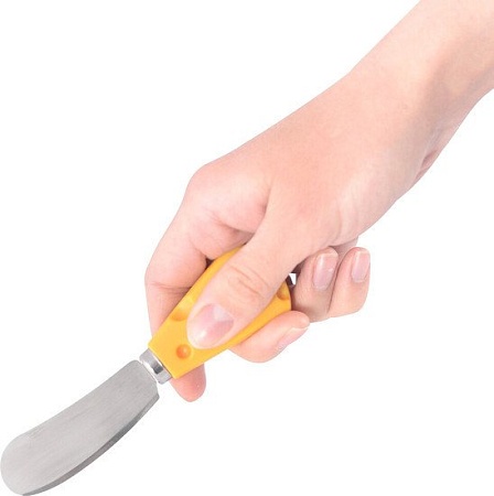 Кухонный нож Мультидом Сырный ломтик DA50-136