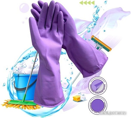 Латексные перчатки Meine Liebe Чистенот латексные универсальные S