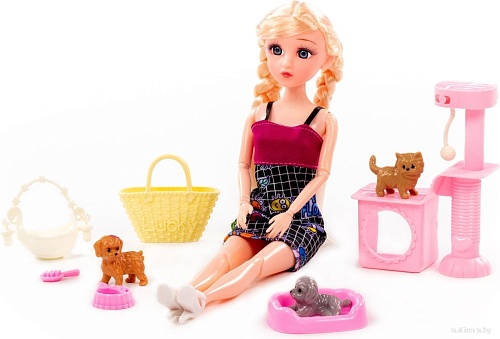 Кукла Полесье Ксюша на прогулке 02628