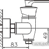 Смеситель Haiba HB20181-5 (золотой)