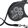 Поводок-рулетка Triol Flexi Joy Motor S 11101013 (черный/серый)