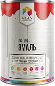 Эмаль LIDA ПФ-115 1 л (желтый)