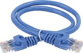 Кабель ITK RJ45 - RJ45 PC03-C5EU-05M (0.5 м, синий)