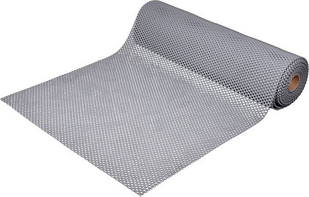 Ковровая дорожка Vortex Шашки 90x1000 24071 (серый)