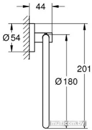 Держатель для полотенца Grohe Essentials 40365001 (хром)