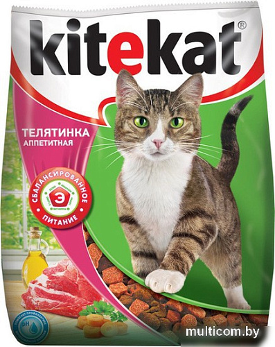 Корм для кошек Kitekat Телятинка аппетитная 0.35 кг