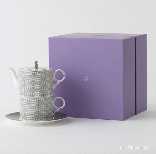 Заварочный чайник Decor de table Вола DDT-4213 (платиновый кант)