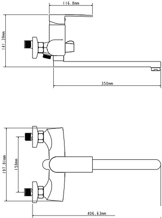 Смеситель Ekko E22151