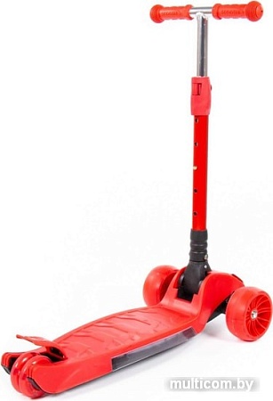 Самокат Полесье TJ-705L-V (красный)