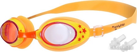 Очки для плавания Onlytop 9144637 (оранжевый)