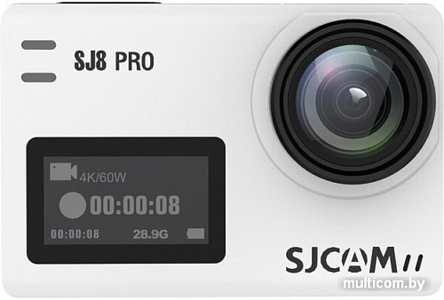 Экшен-камера SJCAM SJ8 Pro Full Set box (белый)