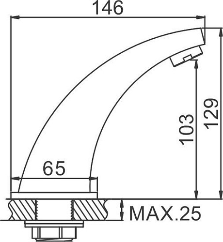 Смеситель Ledeme L1055-13