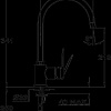 Смеситель TEKA IN 995 Inca Black [53995120FN]