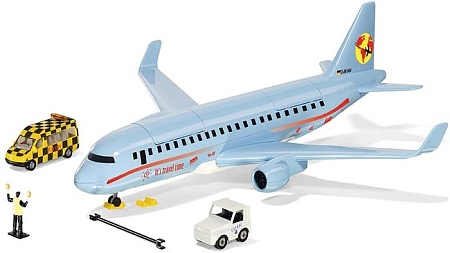 Самолет Siku Пассажирский с аксессуарами 5402