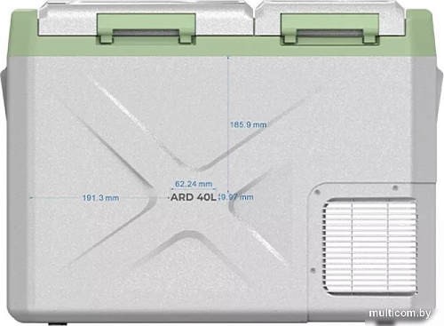 Компрессорный автохолодильник Artelv ARD 40L 32.1л (серый/зеленый)