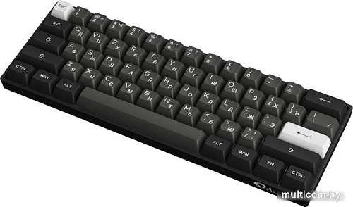 Клавиатура Akko 3061S Black & Sliver (Akko Cream Yellow V3 Pro)