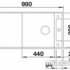 Кухонная мойка Blanco Axia III XL 6 S-F (разделочная доска из ясеня, жасмин)