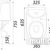 Унитаз Colombo Лотос Basic S14940500