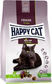 Сухой корм для кошек Happy Cat Sterilised Weide-Lamm Пастбищный ягненок 10 кг