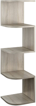 Полка Bon Mebel Снейк 1 (дуб сонома)