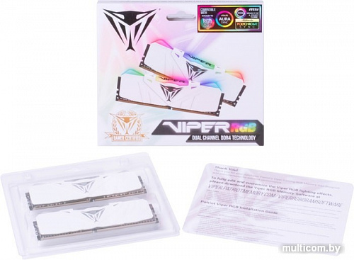 Оперативная память Patriot Viper RGB 2x8GB DDR4 PC4-25600 PVR416G320C6KW