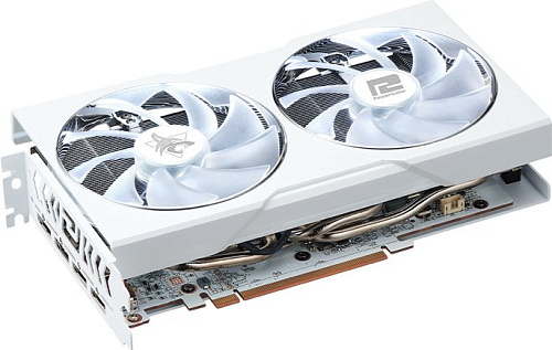 Видеокарта PowerColor Hellhound Spectral White AMD Radeon RX 6650 XT 8GB GDDR6 AXRX 6650XT 8GBD6-3DHLV2/OC
