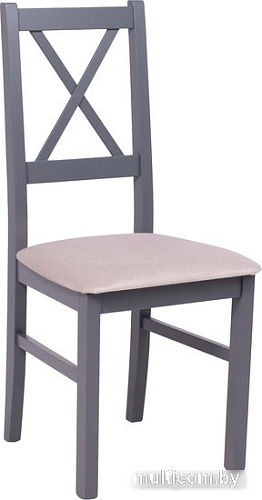 Стул DREWMIX Nilo 10 105497 (серая ткань 26B/графит)