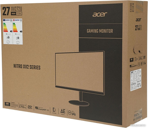 Игровой монитор Acer Nitro XV272UV3bmiiprx UM.HX2EE.307