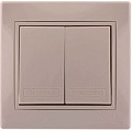 Выключатель Lezard Mira 701-0303-101 (кремовый)