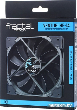 Вентилятор для корпуса Fractal Design Venturi HF-14 140мм [FD-FAN-VENT-HF14-BK]