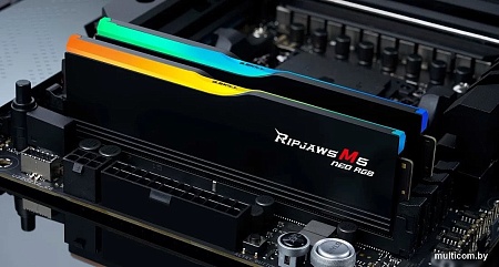 Оперативная память G.Skill Ripjaws M5 Neo RGB 2x48ГБ DDR5 6000 МГц F5-6000J3036F48GX2-RM5NRK
