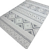 Ковер для жилой комнаты Radjab Carpet Поло Прямоугольник PL 273 12524RK (2x2.9, Cream/Grey)