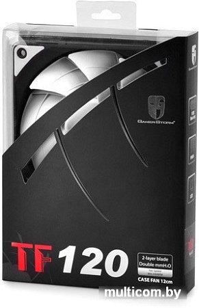 Вентилятор для корпуса DeepCool TF-120 120мм (белый)
