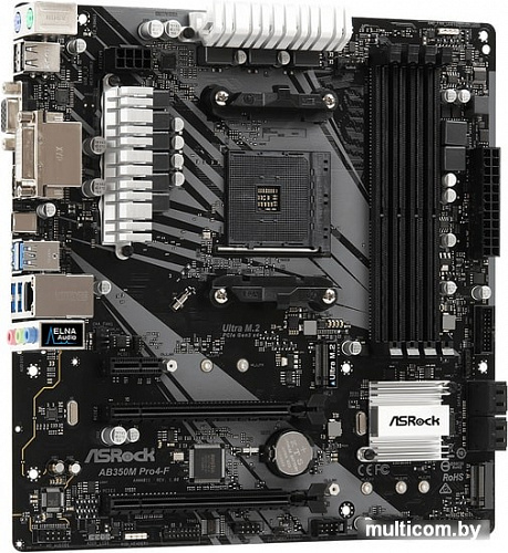 Материнская плата ASRock AB350M Pro4-F