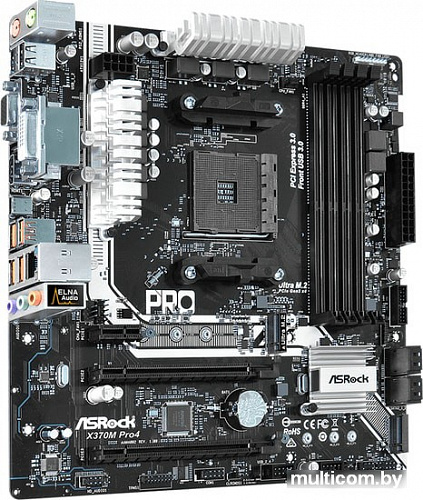 Материнская плата ASRock X370M Pro4